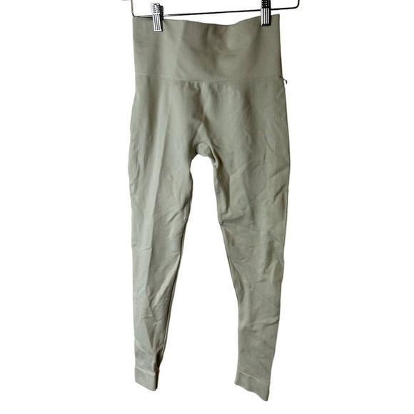 Set Active High Rise‎ Sculptflex Legging Pants Oatmeal Size Small - Picture 4 of 7